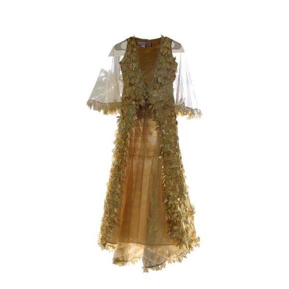Chasing Fireflies Golden Phoenix Costume Size 10 - Picture 1 of 15